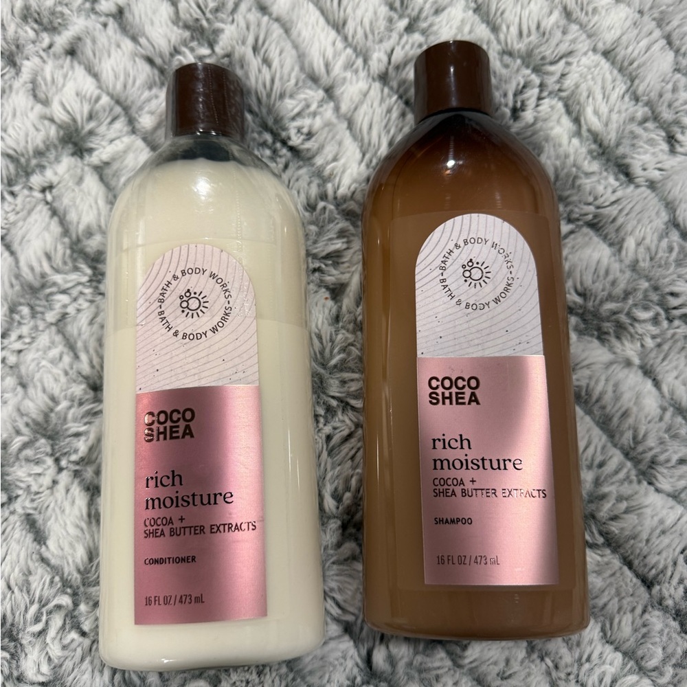 Bath & Body Works Coco Shea Rich Moisture Set - Pink & Brown